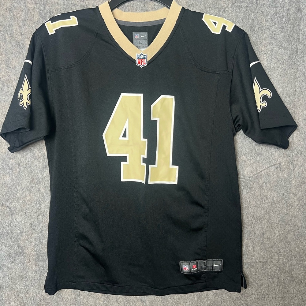 NFL Nike Youth Large‎ Kamara New Orleans Saints Black and Gold Jersey